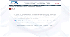 Desktop Screenshot of ecrgraphics.com